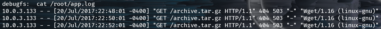 What are you wget'ing at?